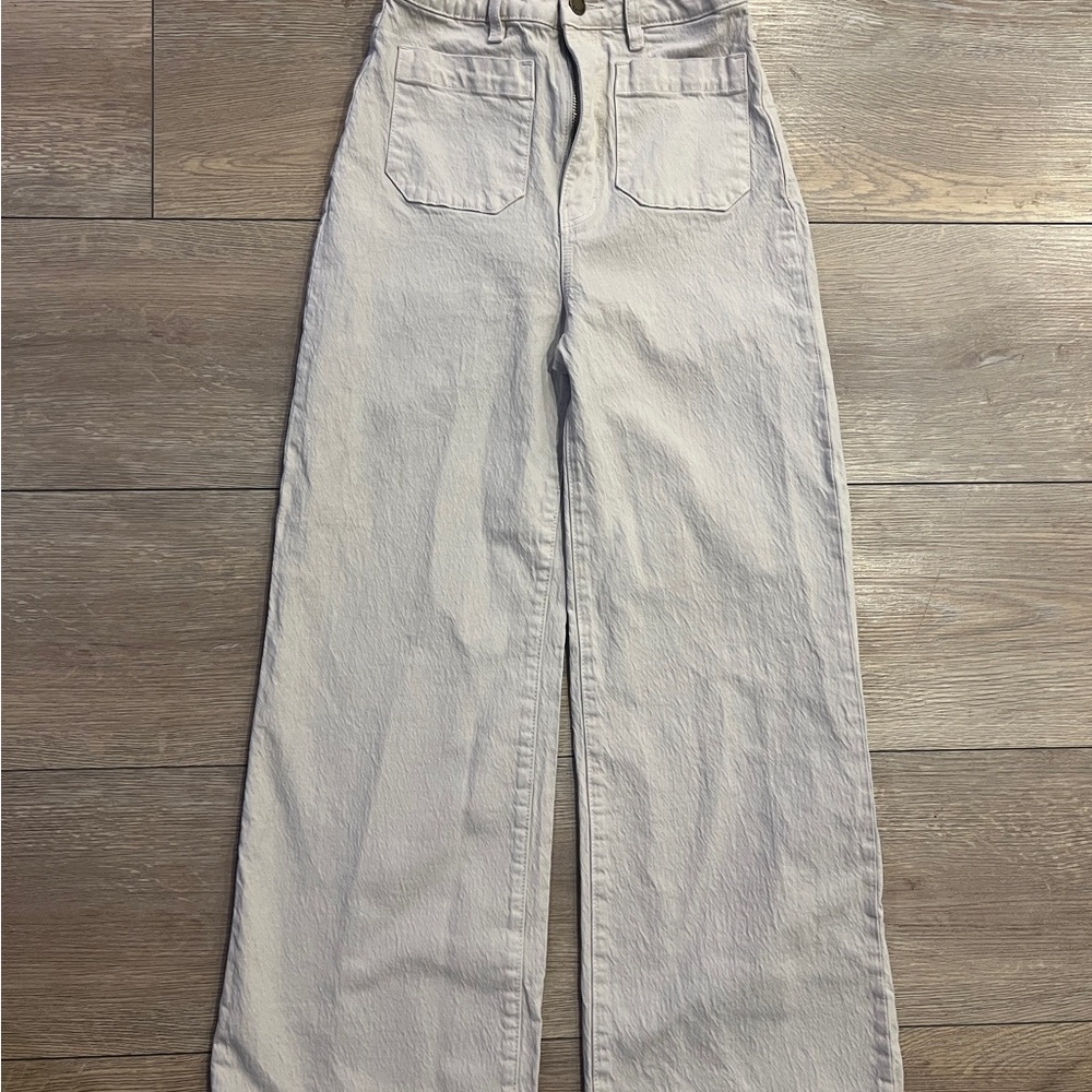 ROLLA'S Women High Rise Jeans - Light Gray